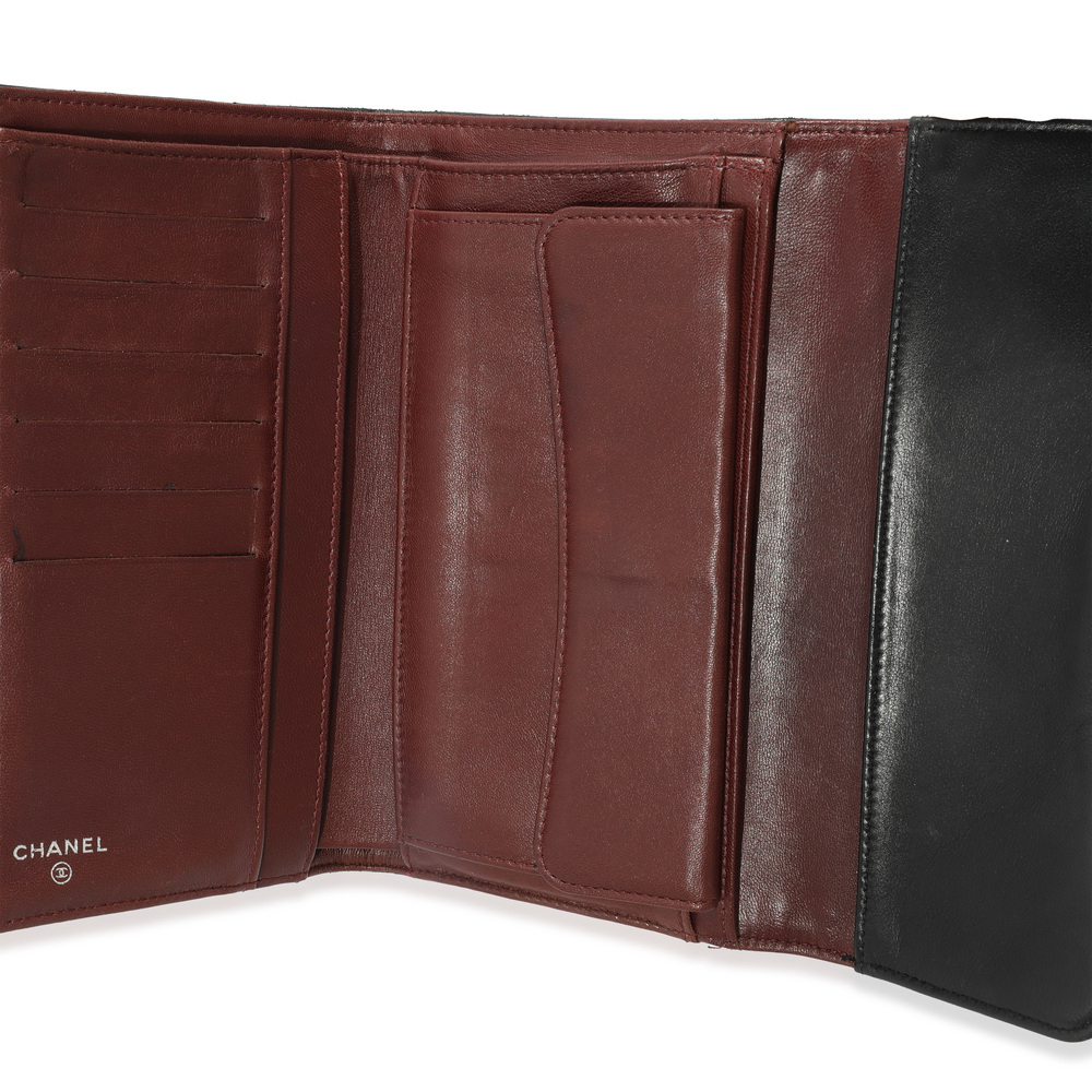Chanel Black Lambskin Classic Long Wallet - Picture 2 of 7